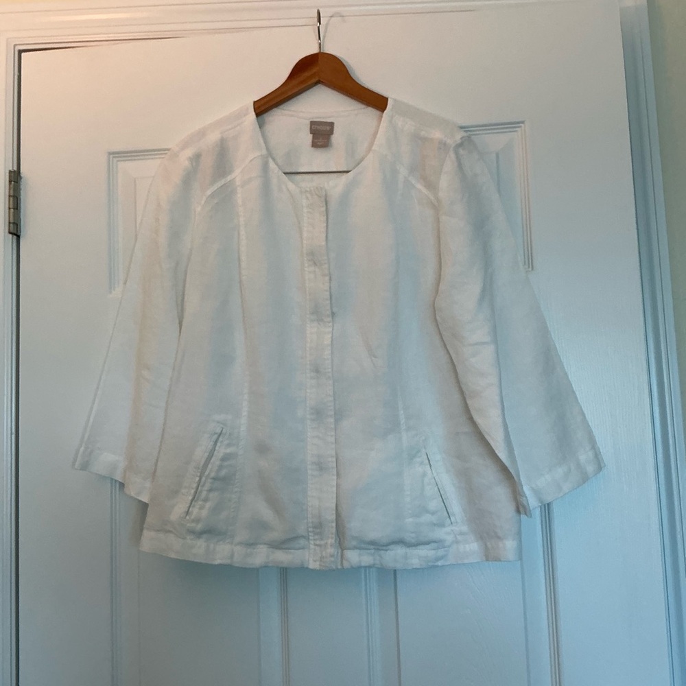Chico's White Blazer